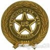 A gold star with the words revolutionary war veteran in it.
